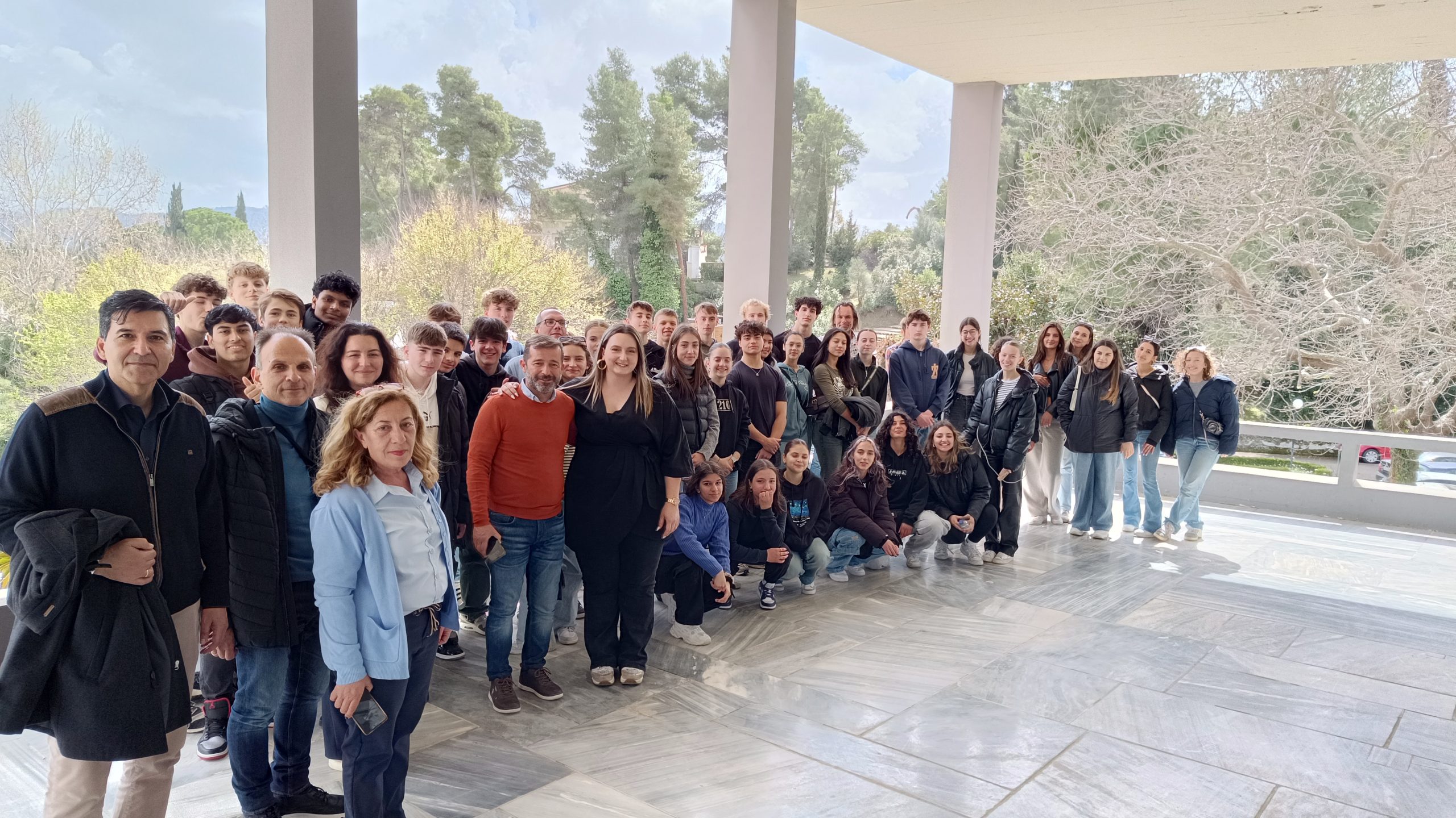 Read more about the article Μαθητές από την Ολλανδία στο Δημαρχείο Αρχαίας Ολυμπίας